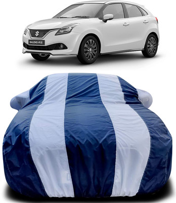 Duffel Car Cover For Maruti Suzuki Baleno, Baleno Alpha Diesel, Baleno Alpha Petrol, Baleno Sigma Diesel, Baleno Sigma Petrol, Baleno Zeta Diesel, Baleno Zeta Petrol, Universal For Car (With Mirror Pockets)(White)