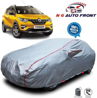 NG Auto Front Car Cover For Renault Triber(Multicolor)