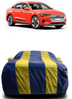 SUGASHRI Car Cover For Audi e-tron Sportback (With Mirror Pockets)(Yellow, Blue)