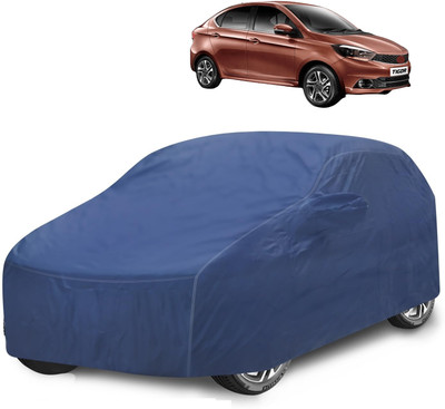 Caronix Car Cover For Tata Tigor (With Mirror Pockets)(Blue)