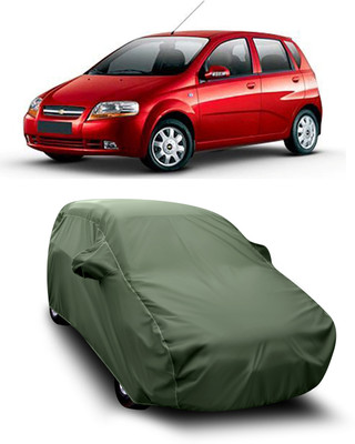 aosis Car Cover For Chevrolet UVA (With Mirror Pockets)(Green)