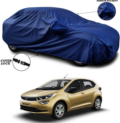 ANTHUB Car Cover For Tata Altroz (With Mirror Pockets)(Blue)