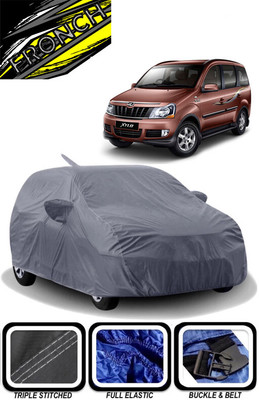 FRONCH Car Cover For Mahindra Xylo (With Mirror Pockets)(Grey)