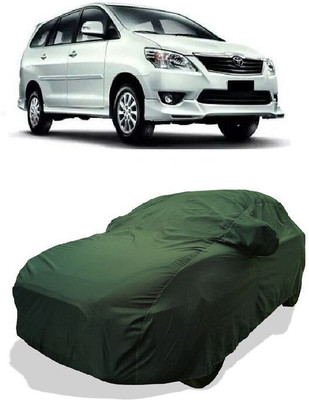 QLAX Car Cover For Maruti Innova 2.5 VX (Diesel) 8 Seater (With Mirror Pockets)(Green)