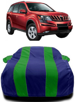 Autoprime Car Cover For Mahindra XUV500 W8 AWD (With Mirror Pockets)(Green, Blue)