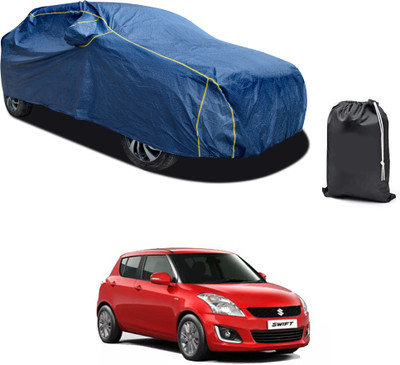PAGORA Car Cover For Maruti Suzuki Swift (With Mirror Pockets)(Blue, For 2019, 2020, 2021, 2022, 2023 Models)
