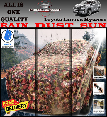 Tamanchi Autocare Car Cover For Toyota Innova Hycross(Multicolor)