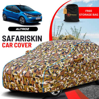 AUTOMOZEXO Car Cover For Tata Altroz (With Mirror Pockets)(Multicolor)