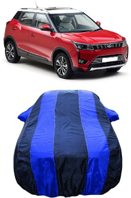 Wegather Car Cover For Mahindra XUV300 W4 Diesel (With Mirror Pockets)(Blue)