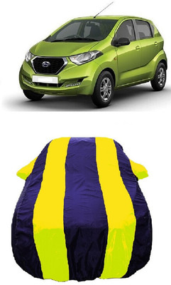 Wegather Car Cover For Datsun Redi-Go 1.0 S Petrol (With Mirror Pockets)(Yellow)