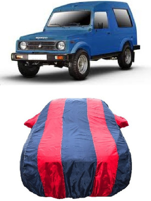 Wegather Car Cover For Maruti Suzuki Gypsy MG-410(Red)
