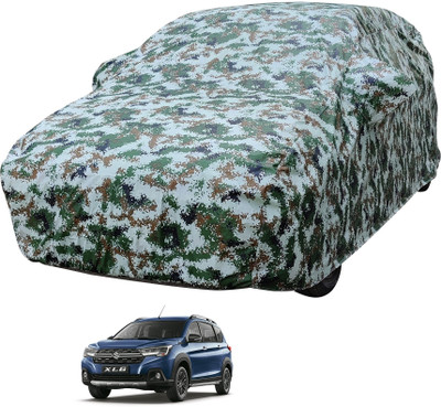 MOCKHE Car Cover For Maruti Suzuki XL6 (With Mirror Pockets)(Multicolor)