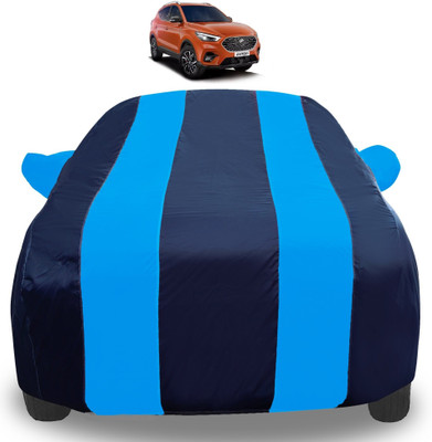 Auto Hub Car Cover For MG Astor (With Mirror Pockets)(Blue)