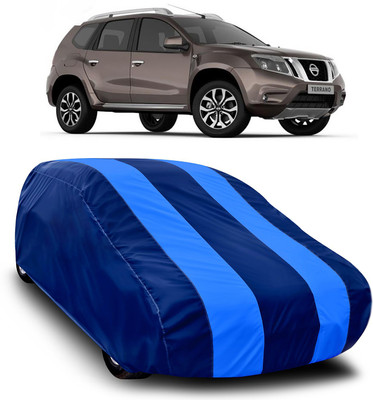 MoTRoX Car Cover For Nissan Terrano (Without Mirror Pockets)(Blue, Blue)