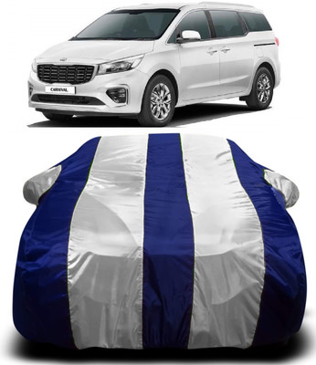 AXLOZ Car Cover For Kia Carnival (With Mirror Pockets)(Multicolor)
