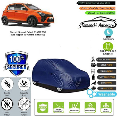 Tamanchi Autocare Car Cover For Maruti Suzuki CelerioX AMT VXI(Blue)