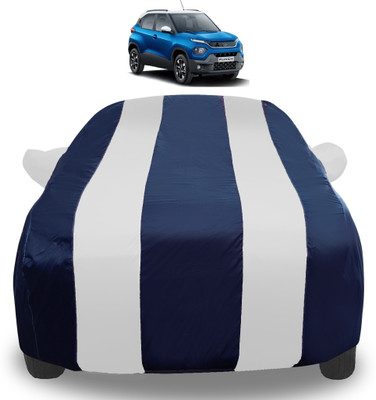 Auto Hub Car Cover For Tata Punch (With Mirror Pockets)(Silver)