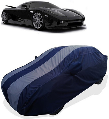 Coxtor Car Cover For Koenigsegg CCR 4.6L V8 (With Mirror Pockets)(Grey)
