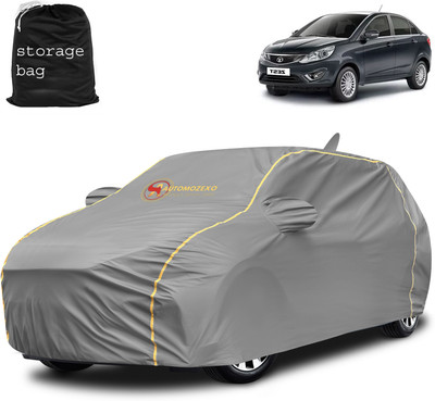 AUTOMOZEXO Car Cover For Tata Zest (With Mirror Pockets)(Grey)
