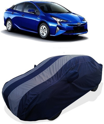 Coxtor Car Cover For Toyota Prius (With Mirror Pockets)(Grey)