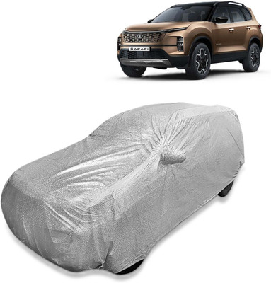 Kingsway Car Cover For Tata Safari (With Mirror Pockets)(Silver, For 2023, 2024 Models)