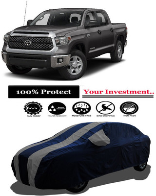 Amexride Car Cover For Toyota Tundra 5.7L V8 (With Mirror Pockets)(Grey)