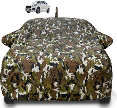 Caronix Car Cover For Maruti Swift Dzire (With Mirror Pockets)(Brown)