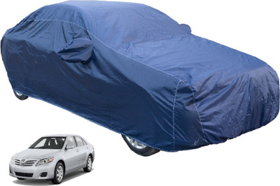 Auto Hub Car Cover For Toyota Camry (With Mirror Pockets)(Blue)