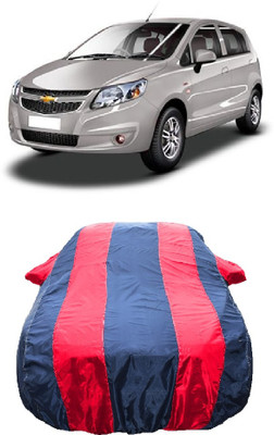 Wegather Car Cover For Chevrolet Uva Split (With Mirror Pockets)(Red)
