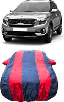 Wegather Car Cover For Kia Seltos HTK Plus 1.5 (With Mirror Pockets)(Red)