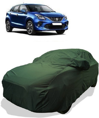 Coxtor Car Cover For Maruti Suzuki Baleno DualJet Delta Petrol (With Mirror Pockets)(Gold)
