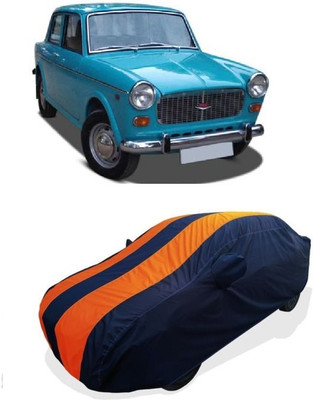 QLAX Car Cover For Maruti Premier 118 NE (With Mirror Pockets)(Orange)