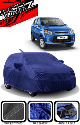 J S R Car Cover For Maruti Suzuki Alto 800 LXI Opt S-CNG (With Mirror Pockets)(Blue)
