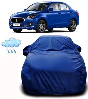 Aoriyon Car Cover For Maruti Suzuki Swift Dzire (With Mirror Pockets)(Blue)