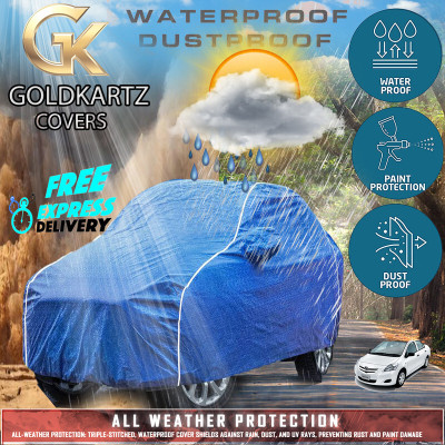 Tamanchi Autocare Car Cover For Maruti Suzuki XL6 (With Mirror Pockets)(Blue)