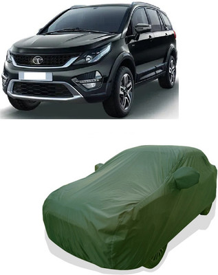 Tricway Car Cover For Tata Hexa XT 4X4 (With Mirror Pockets)(Green)