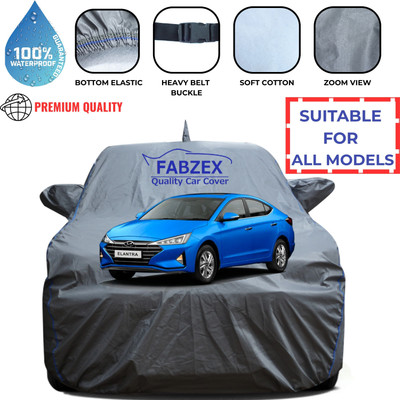 febzex Car Cover For Hyundai Elantra(Grey, For 2019, 2020, 2021, 2022, 2023, 2024, 2025 Models)