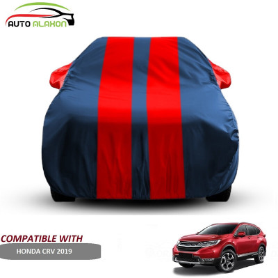 AUTO ALAXON Car Cover For Honda CR-V (With Mirror Pockets)(Blue, Red, For 2019 Models)