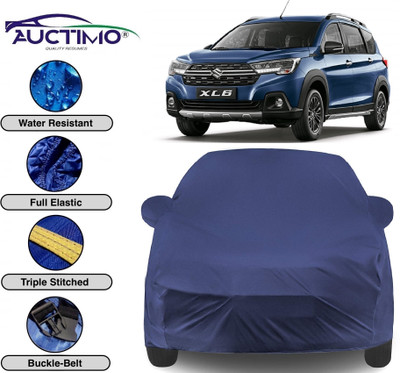 AUCTIMO Car Cover For Maruti Suzuki XL6 (With Mirror Pockets)(Multicolor)