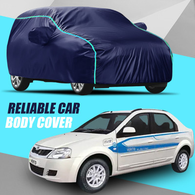 AXLOZ Car Cover For Mahindra e-Verito (With Mirror Pockets)(Multicolor)