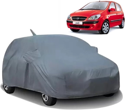 S Shine Max Car Cover For Hyundai Getz (With Mirror Pockets)(Grey)