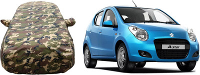 ATBROTHERS Car Cover For Maruti Suzuki A-Star (With Mirror Pockets)(Multicolor)