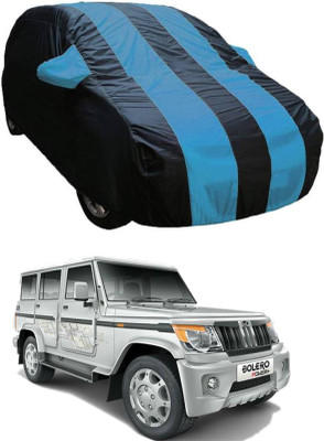 ABS AUTO TREND Car Cover For Mahindra Bolero (With Mirror Pockets)(Multicolor)