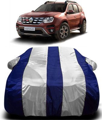 R Rayvin Star Car Cover For Renault Duster (With Mirror Pockets)(Multicolor)