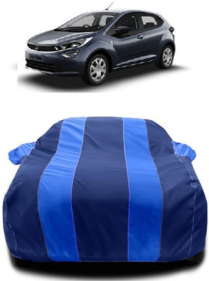 Autoprime Car Cover For Tata Altroz XT Petrol (With Mirror Pockets)(Blue, Blue)