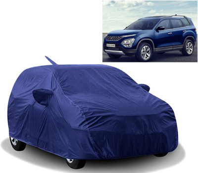 KushRoad Car Cover For Tata Safari (With Mirror Pockets)(Blue)