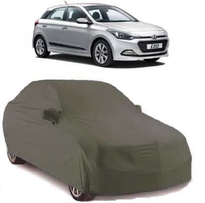 KELIA Retails Car Cover For Hyundai i20 (Without Mirror Pockets)(Grey)