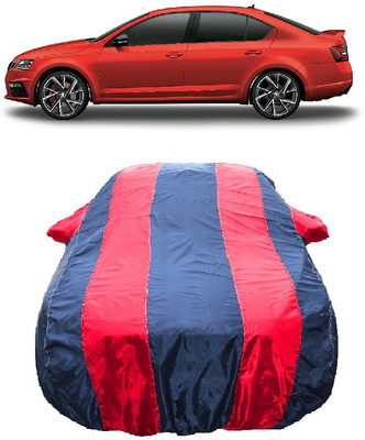 Wegather Car Cover For Skoda Octavia RS245 2.0 TDI AT Onyx Diesel (With Mirror Pockets)(Red)