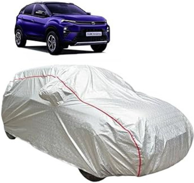 AAREX AUTO Car Cover For Tata Nexon (With Mirror Pockets)(Silver, For 2019, 2020, 2021, 2022, 2023, 2024 Models)