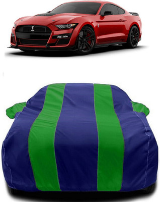 Autoprime Car Cover For Ford Mustang Shelby GT500 (With Mirror Pockets)(Green, Blue)